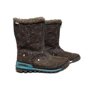 Merrell Silversun Zip Waterproof Winter Boot Size 8